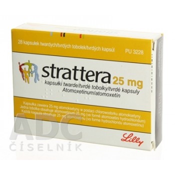 Страттера (Strattera) 25 мг, 28 капсул
